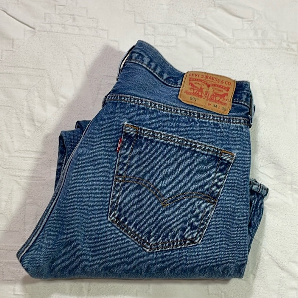 Levi's Blue Straight Men Jeans